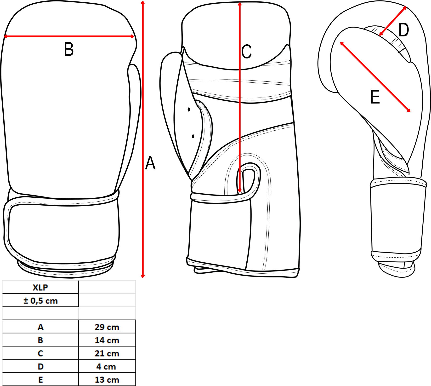 TOP TEN Gloves Type Original